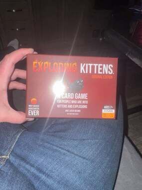 Exploding Kittens Card Game Original Edition